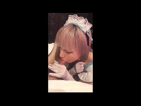 ❤️ Yapon İdolü [mayuka], Fransız qulluqçu kostyumu, 1-ci hissə, oral seks və losyonla qaxmaq ❌ Evdə hazırlanan porno bizdə