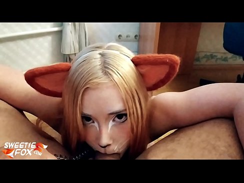 ❤️ Kitsune ağzına sik və cum udmaq ❌ Evdə hazırlanan porno bizdə